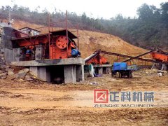 石料生产线工艺过程中反击式嘿嘿视频APP下载安装免费无限看的使用